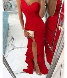 SIZE CHART SIZE BUST WAIST HIP LENGTH S 31.20 25.74 33.93 56.94 M 32.80 27.30 35.49 57.33 L 34.28 28.86 37.05 57.72 XL 35.84 30.42 38.61 58.11 Brand Name Wenkouban Sleeve Style One-Shoulder Silhouette Trumpet / Mermaid Neckline Asymmetrical Decoration RUFFLES Style Sexy & Club Dresses Length Floor-Length Material Polyester Origin US(Origin) Waistline empire Pattern Type Solid Sleeve Length(cm) Sleeveless Season Summer Release Date Summer 2023 Gender WOMEN Plaid Jacket Women, Velvet Party Dress, Party Maxi Dress, Office Dresses For Women, Winter Party Dress, Split Design, Maxi Dress Party, Trend Fashion, Mermaid Dress