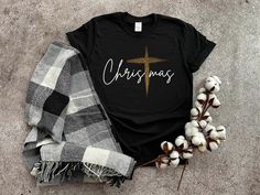 Christmas Shirt, Christmas Cross Shirt, Family Matching Christmas Shirt Black Christmas Tshirts, Christian Family Christmas Shirts, Christian Christmas Tee Shirts, Christmas Christian Tshirts, Christian Christmas Shirts Vinyl, Christmas Family Shirts Ideas Vinyl, Jesus Christmas Shirts For Kids, Christmas Family Matching Shirts, Christmas Tee Shirt Ideas