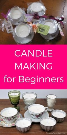 candle making for beginners is an easy way to learn how to make candles at home