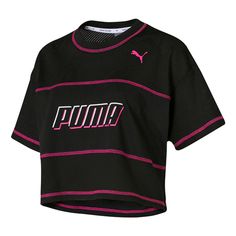 Alphabet Logo, Sport Luxe, Puma Tshirt, Black T Shirts, Black Puma, Shirts Black, Performance Leggings, Puma Women, Training Shorts