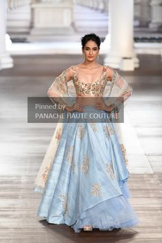 Powdered Blue Colour Designer Lehenga. Contact us through WhatsApp +61470219564 for customisatioans and other details. Nice Suits, Powder Blue Color, Lehenga Collection, Wedding Clothes, Designer Lehenga, Dresses Indian, Wedding Lehenga