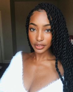 Simple Braid, Hairstyles Simple, Blonde Box Braids, Short Box Braids, Jumbo Box Braids, Box Braids Styling, Flat Twist, Scene Hair