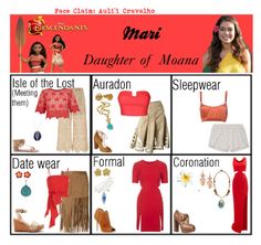 "Mari. Daughter of Moana" by elmoakepoke ❤ liked on Polyvore featuring Zac Posen, Qupid, Ally Fashion, Skin, Roses Are Red, Michael Kors, Topshop, P.A.R.O.S.H., MDS Stripes and self-portrait Uma Outfit Descendants, Decendants Outfits Daughters, Princess Red Descendants Outfit, Descendants Isle Of The Lost Outfits, Descendants Dti Outfit Uma, Disney Descendants Dolls