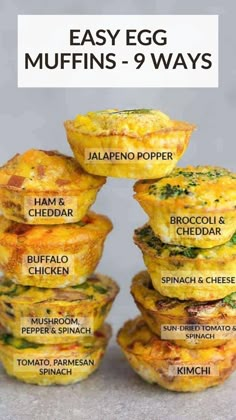 different types of food stacked on top of each other with the words for full recipe visit lifemaketo com