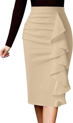 Office Cocktail Party, Fancy Skirts, Pencil Skirt Casual, Corporate Dress, Dinner Dress Classy, Business Party, Modest Dresses Casual