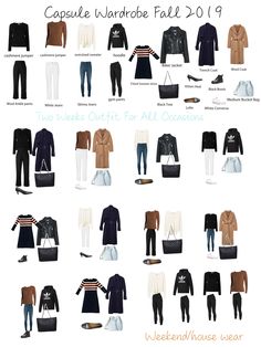 Autumn Outfits, Fall Capsule Wardrobe, Fall Outfits, Wardrobe