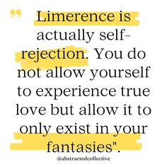 a quote with the words,'limence is actually selfrection you do not allow