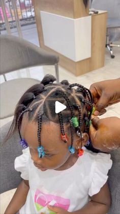 Phee’s kids salon on Instagram: "💝💝💝💝@pheeskids   #braids #kids #kidsstyle #beauty #beautiful #natural #naturalhair #phees #pheeskids #salon #cute #cutegirl   📍locate us on the adjiriganor opposite Stanbic bank ." Cornrows For Little Black Girls Short Hair, Braids For Kids Girl Hairstyles, Hairstyle For Kids Girl, Box Braids Hairstyles For Kids, Kids Hair Braids, Braid Styles For Kids, Kids Braided Hairstyles Natural Hair, Kids Braided Ponytail, Kids Hairstyles Black