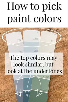 the top colors may look similar, but look at the undertones in this article