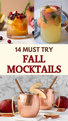 Fall Mocktails Tailgate Mock Tails, Fall Cocktails And Mocktails, The Best Mocktails, Non Alcohol Fall Drinks, Fall Cocktails Non Alcoholic, Old Fashioned Mocktail, Popular Mock Tails, Non Alcoholic Fall Drinks For Parties, Healthy Fall Mocktail