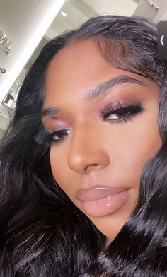 Flawless Face Makeup, Mode Tips, Brown Skin Makeup, Glam Makeup Look, Black Women Makeup, Baddie Makeup, Makeup Obsession, Makeup Goals, Lashes Makeup