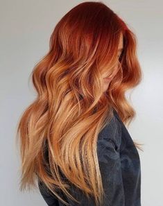 40+ Gorgeous Examples Of Copper Hair Color To Copy | Jahodová Blond, Deep Auburn Hair, Light Auburn Hair Color, Auburn Red Hair, Red And Blonde, Light Auburn Hair, Dark Auburn Hair, Ginger Hair Color, Hair Color Auburn