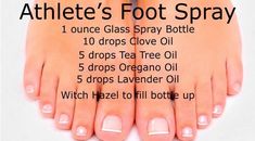 Essential Oils Herbs, Essential Oil Blends Recipes, Athletes Foot