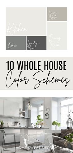 the top 10 whole house color schemes