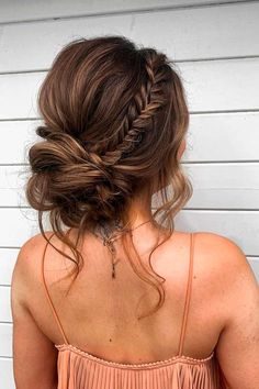 Bridemaids Hairstyles, Cute Prom Hairstyles, Formal Hairstyles For Long Hair, Wedding Updos, Formal Hair, Bridesmaid Hair Makeup, Haircut Styles, Prom Hairstyles For Long Hair, Bridal Hairstyle