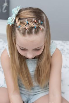 Easy hair styles Braid Hairstyles Ideas, Easy Toddler Hairstyles, Mode Turban, Toddler Hairstyles Girl