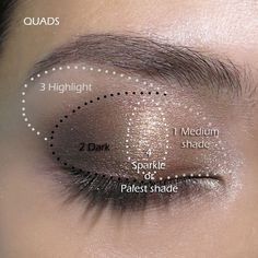 Teknik Makeup, Eyeshadow Tutorial For Beginners, Make Up Tutorials, Makeup Tip, Smink Inspiration, Beauty Make-up, Makijaż Smokey Eye, Makeup Hacks, Eye Makeup Tips