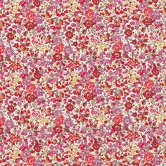 a flowery background with many different colors and sizes