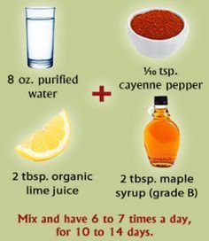 Lemonade Diet, Diet Detox, Master Cleanse, Smoothie Detox, Fitness Ideas, Diet Vegetarian, Body Cleanse, Body Detox, Cayenne Pepper