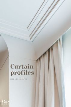 the curtain profiles are visible in this photo