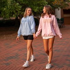 This trendy & unique *original* Groovy Wavy Sorority Embroidered Gildan Hoodie Greek Letter Sweatshirt is sure to stand out on any campus! Grab one for you, your big/little, or a group of sisters Picture Details (left to right): ⭑ #1-5: Light Blue sweatshirt, Blue thread & Light Pink sweatshirt, Orange thread ⭑ #6: White sweatshirt, Peach thread ⭑ #7: Red sweatshirt, Bubblegum Pink thread & Light Pink sweatshirt, Neon Pink thread ⭑ #8: Heliconia sweatshirt, Peach thread Care Instructions ⭑ Wash Oversized Embroidered Casual Hoodie, College Long Sleeve Cotton Hoodie, Long Sleeve Cotton Hoodie For College, Cotton Long Sleeve Hoodie For College, Casual Embroidered Crew Neck Hoodie, Relaxed Fit Sweatshirt For College In Spring, College Spring Hoodie Sweatshirt, Trendy Hooded College Sweatshirt, Trendy Hooded Sweatshirt For College