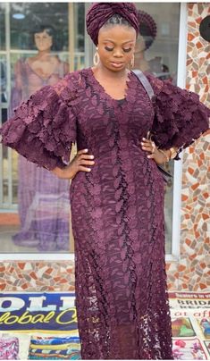 African Lace Dresses Gowns, Lace Gown Styles For Wedding, Lace Styles For Women, Lace Boubou Styles For Women, Lace Styles Nigerian, Latest Lace Gown Styles, Asoebi Lace, Nigerian Lace Dress, Asoebi Style