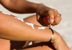 Mineral sunscreens have a heavier texture to create a physical barrier, while chemical sunscreens are lighter and use a chemical reaction to prevent UV damage. Read which to see are better for you! Birth Control Patch, Applying Sunscreen, Genetic Mutation, Chemical Sunscreen, Best Sunscreens, Summer Skincare, Protector Solar, Moisturizer With Spf, Art News