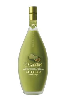 a bottle of pistaacchioo bottega