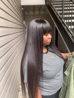 Bang Quick Weave, China Bangs, Hair Inches, Sew In Hairstyles, Braids Hairstyles Pictures, Frontal Hairstyles, Hair Affair, Quick Weave