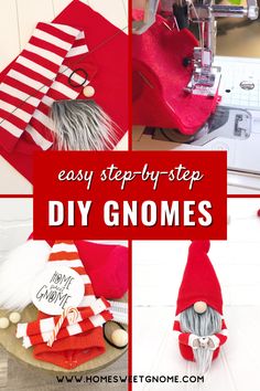 easy step by step diy gnomes to make