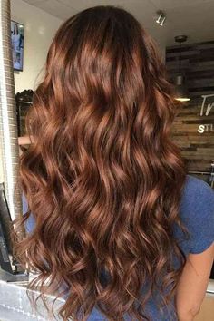 Brown Hair Shades, Hair Shades, Auburn Hair, Long Wavy Hair, Hair Inspiration Color, Hair Inspo Color, Hair Curlers