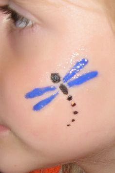 Cheek Painting, Painting Ideas For Kids