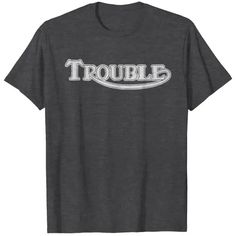 Trouble - Motorräder aus England - Triumph 3D T Shirts verkauft von CustomStylez 50% OFF | SKU 16086421 Printerval