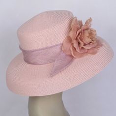 NEW Retro Design Pink Kentucky Derby Ascot Hat Wedding - Etsy Haute Couture Designers, Ascot Hats, Hat Wedding, Kentucky Derby Hats, Wedding Fascinators, Elegant Hats, Kentucky Derby Hat, Vintage Wardrobe, Millinery Hats