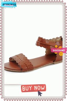 Women Beach Vacation Big Size 43 Edges Sandals Comfortable Leisure Casual Shoes Brown Round Toe Sandals For Summer, Brown Flat Heel Sandals For Summer, Brown Flat Heel Sandals For Beach, Brown Sandals For Summer Outings, Brown Flat Sandals For Summer, Brown Flat Heel Sandals For Beach Season, Summer Open Toe Synthetic Flats, Summer Beach Ankle Strap Flats, Adjustable Flat Sandals For Vacation