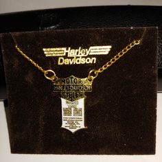 Nwt Harley Davidson Motor Cycles. Necklace Harley Davidson Jewelry, Motor Cycles, Leather Choker Necklace, Harley Davidson Motor, Toggle Necklace, Black Hills Gold, Wing Necklace, Leather Chokers, Vintage Harley Davidson