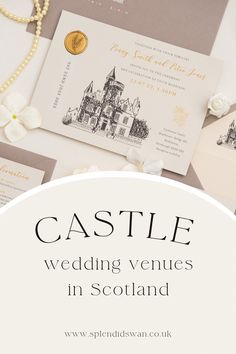 castle wedding venues in scotland