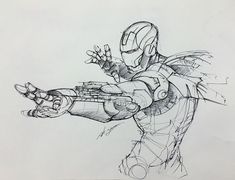 Iron Man Drawing, Marvel Art Drawings, Man Drawing, Iron Man Art, Marvel Drawings, Comic Drawing, Spiderman Art, Superhero Art, Marvel Heroes