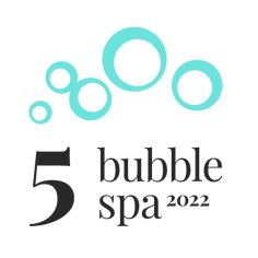 the 5 bubble spa logo is shown