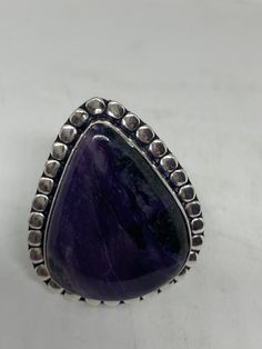 Large genuine amethyst Vintage ring Low content silver not sterling. Size 10 Can be resized by my jeweler for $15-$20 All rings are shipped free in the US in a nice gift box. Check out our over a THOUSAND great reviews Engraving is $4 per letter and is not always perfect depending on the piece. It can take a few days if the jeweler is busy. This is payable to Paypal Judithsltd@gmail.com Purple Amethyst Ring Stamped 925 For Gift, Gift Purple Amethyst Ring Stamped 925, Purple Amethyst Ring Stamped 925 As A Gift, Collectible Silver Amethyst Rings, Gift Purple Crystal Ring Stamped 925, Purple Rings With Large Stone For Gift, Collectible Purple Ring Jewelry, Purple Ring With Large Stone, Collectible Stamped 925 Amethyst Ring