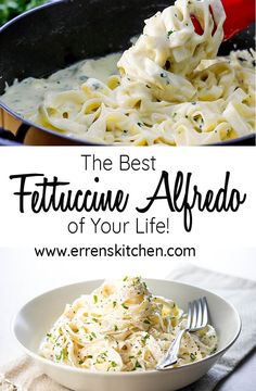 the best fettuccine alfredo recipe for your life