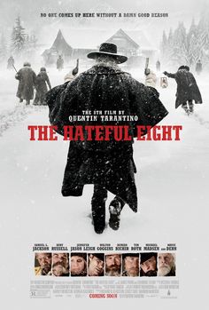 the hateful light movie poster with an image of a man in a hat and coat