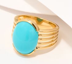 This can't-miss Sleeping Beauty turquoise ring is our new fave accessory with denim and dresses. So much texture! From Affinity® Gems. Turquoise Gold Ring, Sleeping Beauty Turquoise, Jewelry Lookbook, And Dresses, Turquoise Ring, Gold Ring, Sleeping Beauty, Sterling Silver Rings, Gold Rings