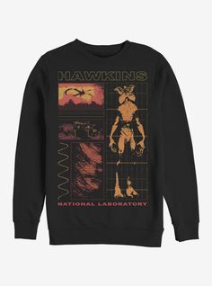 Stranger Things Hawkins Lab, Stranger Things Clothes, Stranger Things Sweatshirt, Stranger Things Shirts, Hawkins Lab, Stranger Things Demogorgon, Stranger Things Merch, Stranger Things Outfit, Geek Clothes