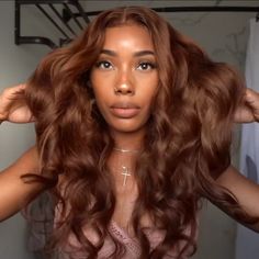 Hair Color Styles For Brown Skin, Dark Copper Black Women, Deep Copper Hair Color Black Women, Honey Red Hair Black Women, Auburn Hair Color Tan Skin, Brown Copper Hair Color Black Women, Dark Reddish Brown Hair Color On Black Women, Red Brown Short Hair Black Women, Cooper Brown Hair Color Highlights