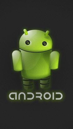 an image of a green android logo