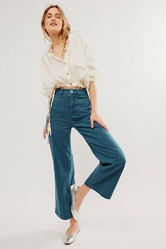 Rolla’s Sailor Jeans Sailor Jeans, Sailor Jean, Free People Summer, Jeans Free People, Free People Store, Lovely Clothes, Jeans Outfit, Bluebird, Boho Clothing