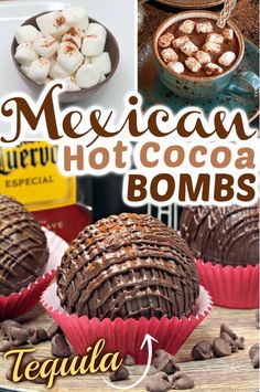 Boozy Hot Chocolate Bombshell Recipe, Mexican Hot Cocoa, Mexican Hot Chocolate Recipe, Hot Chocolate Cocoa, Hot Chocolate Bomb, Hot Chocolate Coffee, Hot Chocolate Drinks