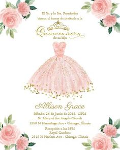 a pink and gold princess birthday party with roses