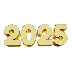 the number 2055 is shown in gold on a white background with clippings